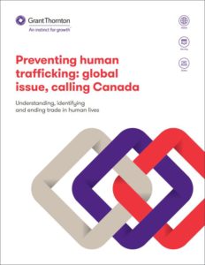 Grant Thornton report on human trafficking cover