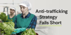 Anti-trafficking strategy falls short